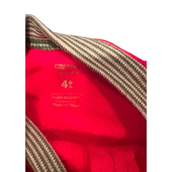 Carter's Christmas Footed Pajamas - Picture 3 of 3